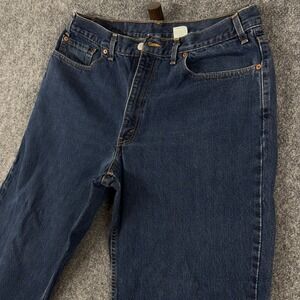 Levi's 550 Relaxed Fit Jeans Mens W38 L30 Dark Wash Denim Cotton USA Made‎
